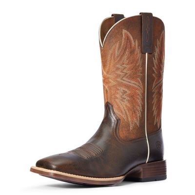 Ariat Western: Valor Ultra Botas Western Hombre - Marrones (ORNIK5302)